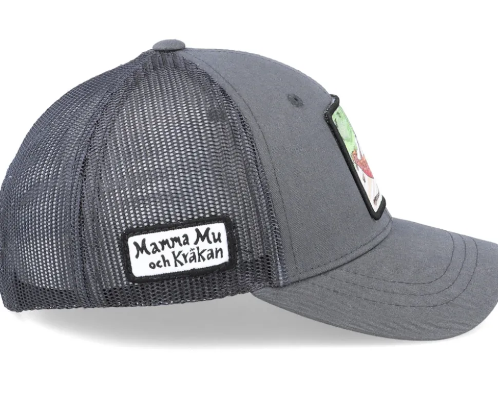 Kids Gungar Dark Grey Trucker - Mamma Mu & Kråkan