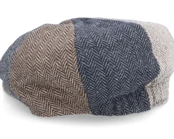 Kids Herringbone Patch Newsboy Cap - Jaxon & James