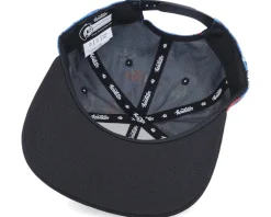 Kids Hockey Night Set Sail Blue/Black Snapback - Headster