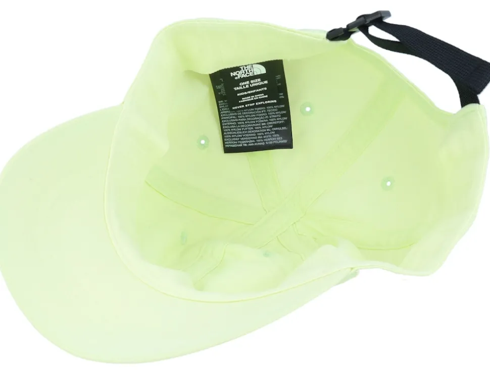 Kids Horizon Hat Lime Cream Dad Cap - The North Face