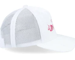 Kids I Love Unicorns Youth White Velvet A-frame Trucker - Unicorns
