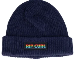 Kids Icons Eco Beanie Navy Cuff - Rip Curl