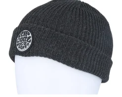 Kids Icons Reg Beanie Black Cuff - Rip Curl