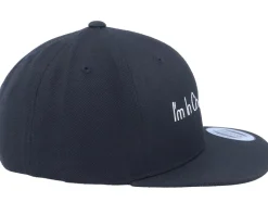 Kids I'm In Charge Now Black Snapback - Kiddo Cap