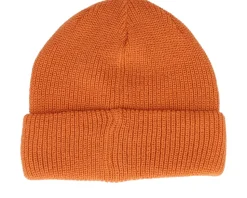 Kids Impact Reg Beanie Orange Amber Cuff - Rip Curl