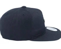 Kids Iwazaru Say Nothing Monkey Black Snapback - Kiddo Cap