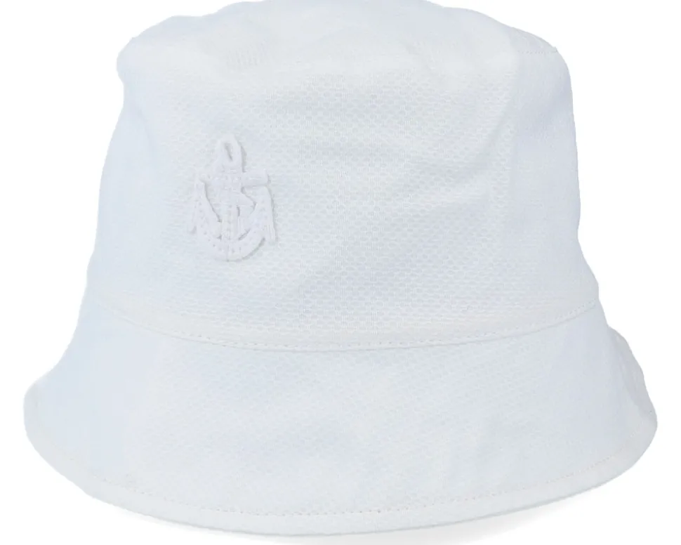 Kids Jamie Jr. Pique White Bucket - CTH Ericson