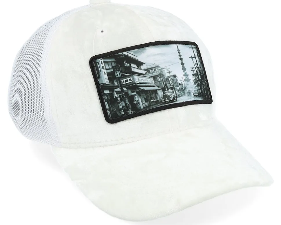 Kids Japan Velvet White Trucker - Calza Pennello
