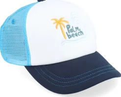 Kids Julezy Cap White/Blue Trucker - Barts