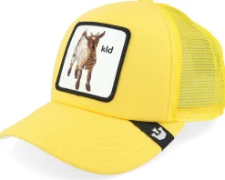 Kids Kid Kid Yellow A-Frame Trucker - Goorin Bros.