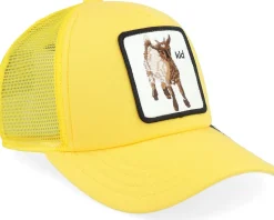 Kids Kid Kid Yellow A-Frame Trucker - Goorin Bros.