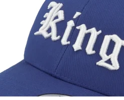 Kids King Old English 3d Blue Adjustable - Kiddo Cap