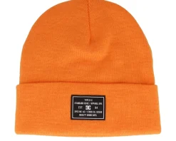 Kids Label Beanie Orange Popsicle Cuff - DC
