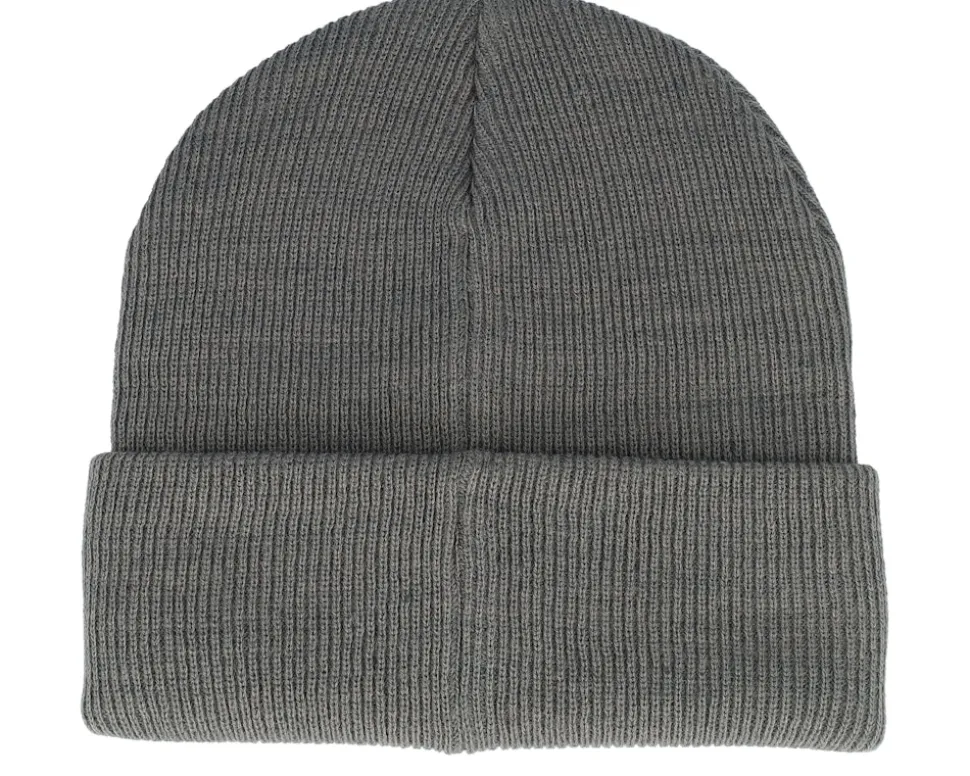 Kids Label Youth Beanie Pewter Cuff - DC