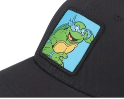 Kids Leonardo Box Black Trucker - TMNT