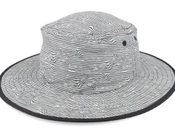 Kids Lineup Boonie Hat White/Black Sun Hat - Headster