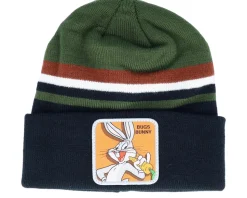 Kids Looney Tunes Bugs Bunny Black/Green/White/Brown Cuff - Capslab