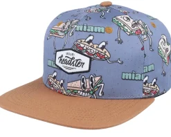Kids Lunchtime Orion Grey Snapback - Headster