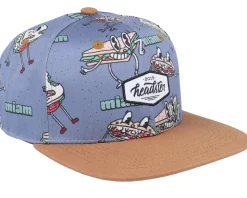 Kids Lunchtime Orion Grey Snapback - Headster
