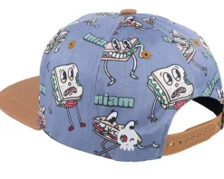 Kids Lunchtime Orion Grey Snapback - Headster