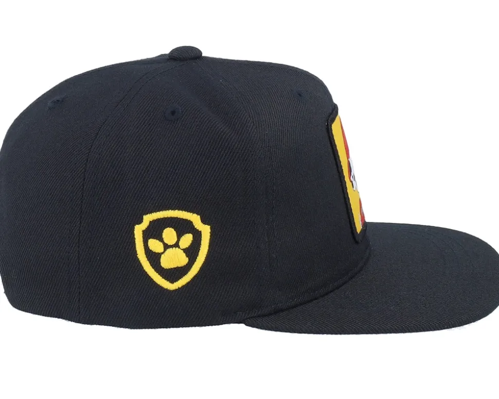 Kids Marshall Patch Black Snapback - PAW Patrol