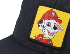Kids Marshall Patch Black Snapback - PAW Patrol
