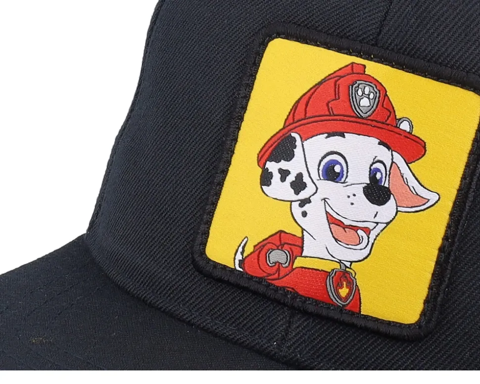 Kids Marshall Patch Black Snapback - PAW Patrol