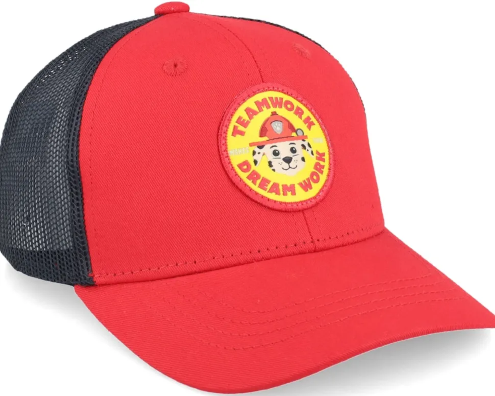 Kids Marshall Teamwork Red/Black Trucker - PAW Patrol