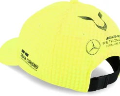 Kids Mercedes AMG F1 23 Hamilton Neon Yellow Adjustable - Formula One
