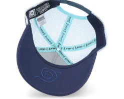 Kids Naruto Kakashi Light Blue/Dark Green/Blue Trucker - Capslab