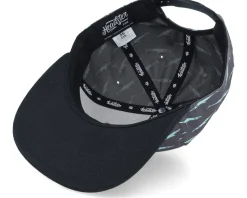 Kids Narwhal Deep Charcoal Snapback - Headster