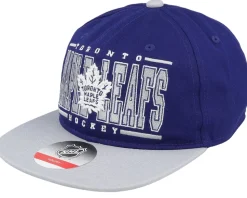 Kids New York Rangers Logo Flatbrim Rush Blue/Red Snapback - Outerstuff