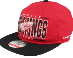 Kids New York Rangers Logo Flatbrim Rush Blue/Red Snapback - Outerstuff