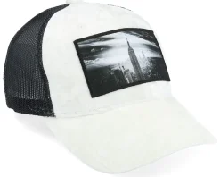 Kids New York Skyscraper Velvet White/Black - Calza Pennello