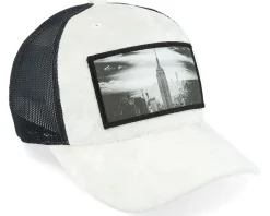 Kids New York Skyscraper Velvet White/Black - Calza Pennello