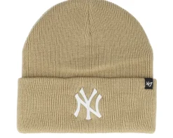 Kids New York Yankees Haymaker Khaki Cuff - 47 Brand