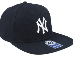 Kids New York Yankees Lil Shot Captain Black Snapback - 47 Brand