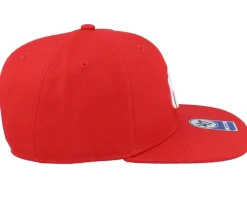 Kids New York Yankees Lil Shot Captain Red Snapback - 47 Brand