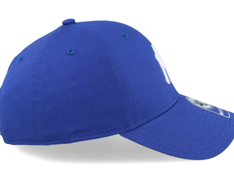 Kids New York Yankees Raised Basic Mvp Royal Adjustable - 47 Brand