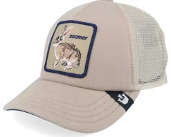 Kids Ok Zoomer Tan A-Frame Trucker - Goorin Bros.