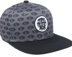 Kids Opposites Attract Deep Charcoal Snapback - Headster