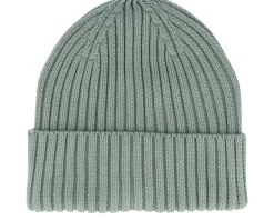 Kids Organic Cotton Dusty Green Cuff - Beechfield