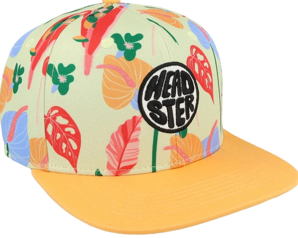 Kids Paradise Cove Pastel Yellow Snapback - Headster