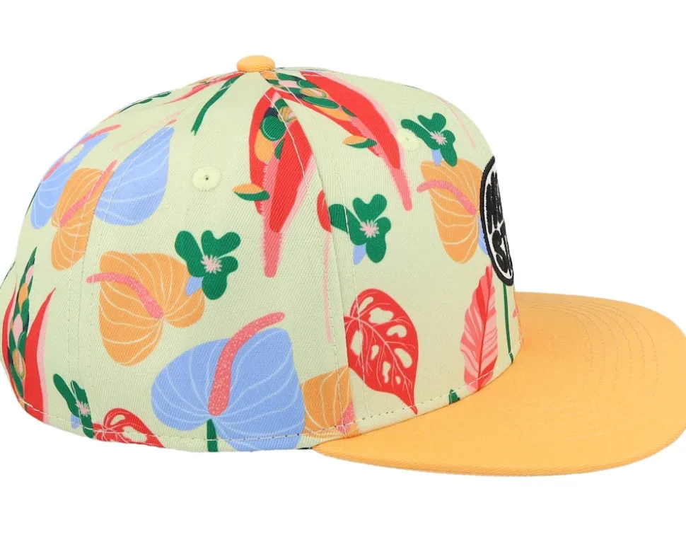 Kids Paradise Cove Pastel Yellow Snapback - Headster