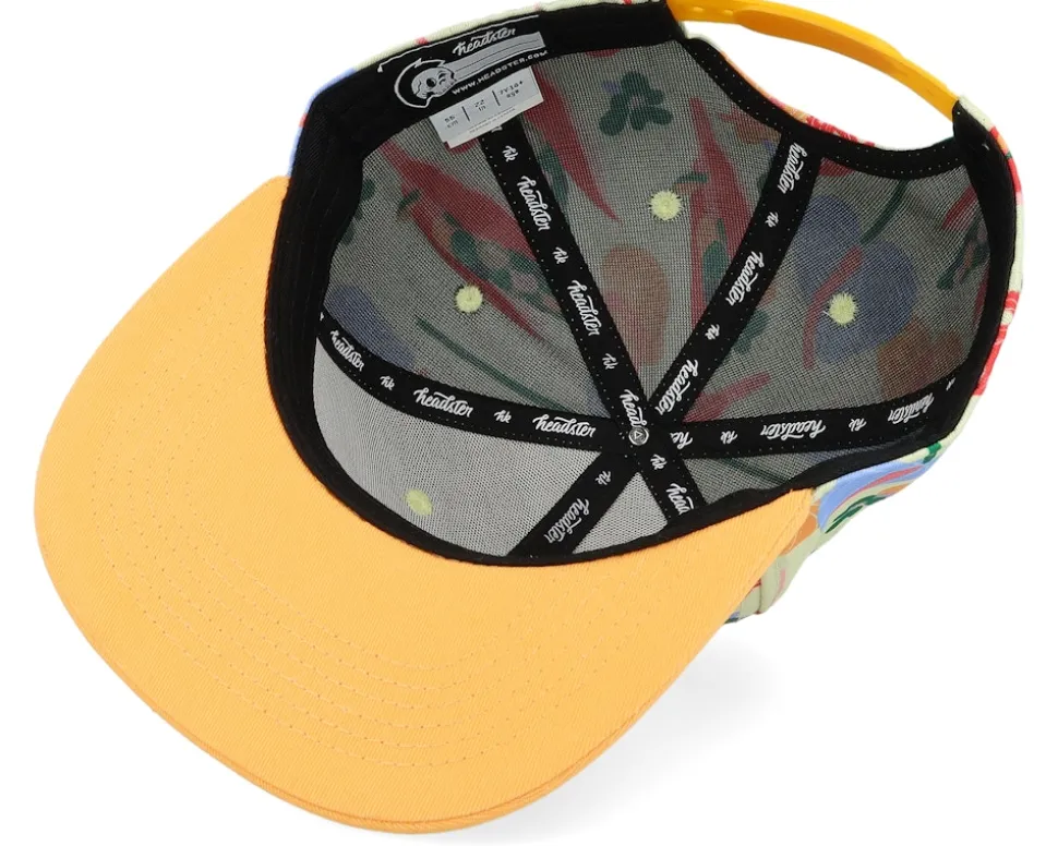 Kids Paradise Cove Pastel Yellow Snapback - Headster