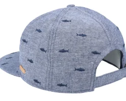 Kids Pauk Cap Navy Snapback - Barts