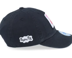 Kids Peppa With Sneakers Black Dad Cap - Peppa Pig