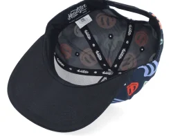 Kids Peppy Black Snapback - Headster