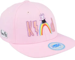Kids Pink Kind Rainbow Snapback - Peppa Pig