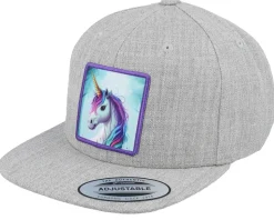 Kids Pink Unicorn Snapback - Unicorns
